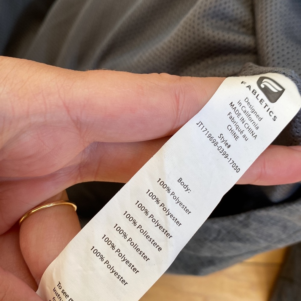 Fabletics Grey/Pink Danielle Jacket - image 8